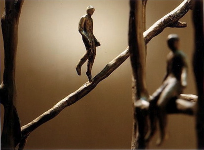 Sculpture monumentale de l'artiste Sadko
