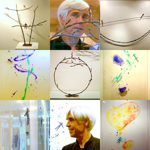 Sadko à la galerie de Buci en 2007