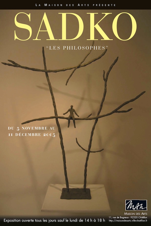 Exposition de Sadko à la Maison des Arts de Châtillon en 2005